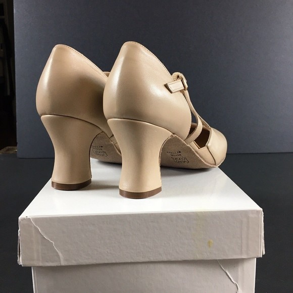LaDuca Shoes Laduca Dance Musical Theater Elizabeth Beige Shoes 25